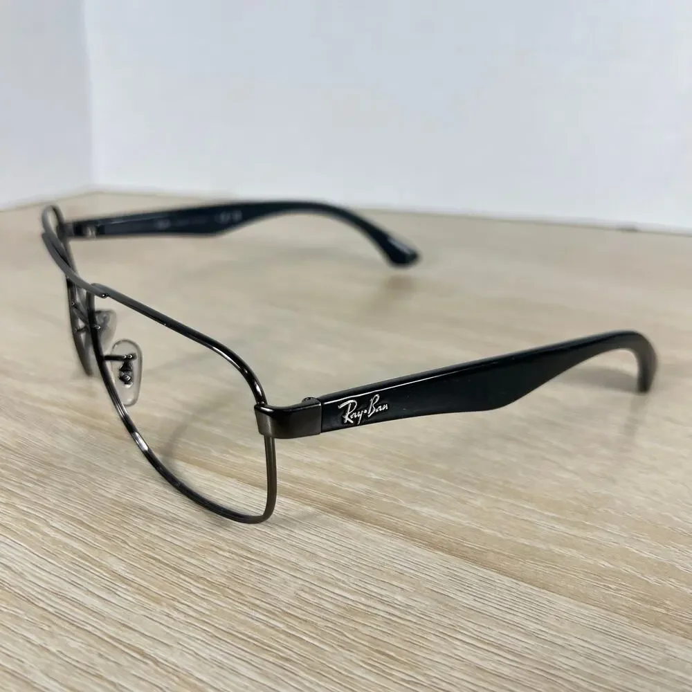 Ray-Ban RB3516 004/71 Sunglasses FRAMES ONLY Black Metal 59-15 Made In Italy